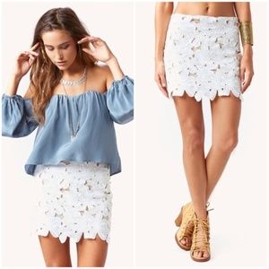 Stone Cold Fox White Ohio Skirt